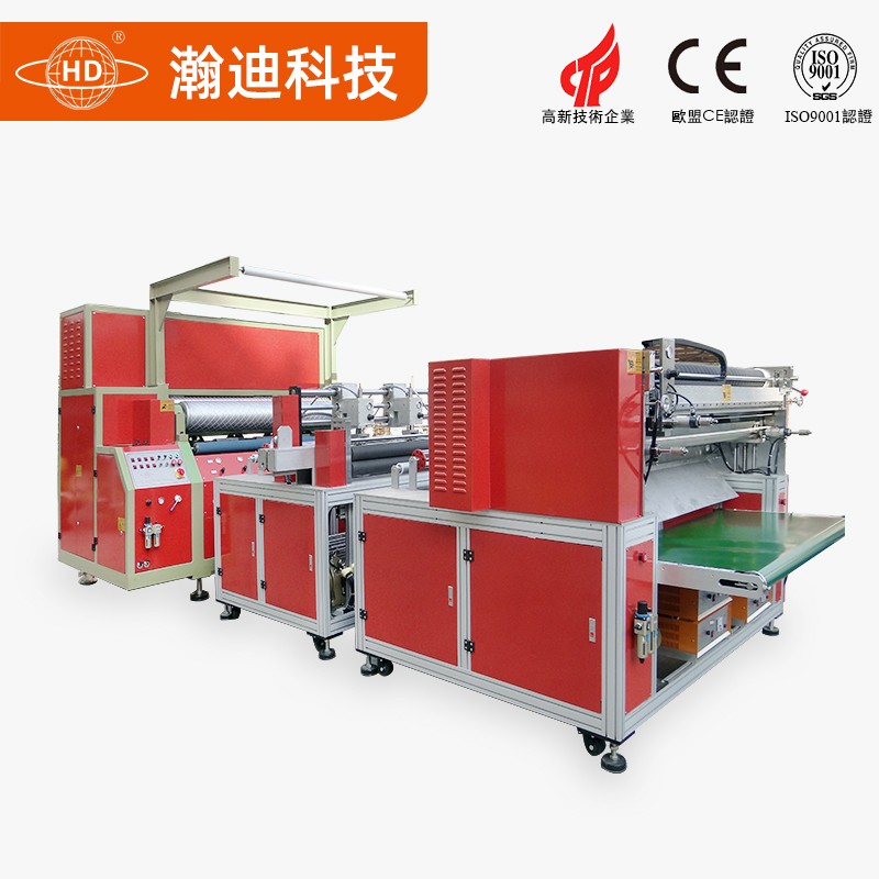 全自动彩运网遮阳布成型一体机  _彩运网复合机